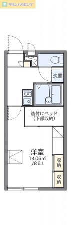 レオパレスサニーコートの物件間取画像